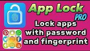 free app lock for android phones (lock apps this app) AppLock Pro