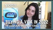 Buying a PS VITA + Mini Tutorial on Japanese Importing