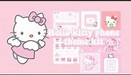Hello kitty/ sanrio iPhone theme kit | widgets,icons,wallpapers and examples | unicone