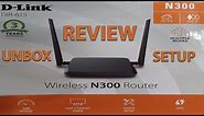 d link wireless n300 router review and configuration