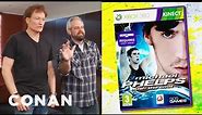 Clueless Gamer: Conan Reviews "Michael Phelps: Push The Limit" | CONAN on TBS