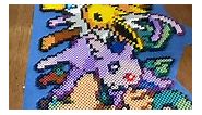 Part 2 of the massive eeveelution Pokémon perler bead prep! Time to finish it!