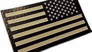 3.5" x 2" Reversed Tactical Infrared Reflective US Flag (Ultra Durable) 3M Combat Patch