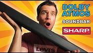 SHARP HT-SBW800 5.1.2 Review - BEST Affordable DOLBY ATMOS SOUNDBAR 2020!