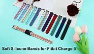 Soft Silicone Bands for Fitbit Charge 5