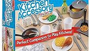 Melissa & Doug 22-Piece Play Kitchen Accessories Set - Utensils, Pot, Pans, and More