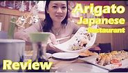 Restaurant review: Arigato Japanese Food_Sushi place near me_Dinner dine out