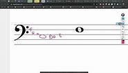 How to figure out the solfege note on treble and bass clef