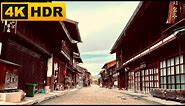 Narai Juku Old Village, Kiso Valley, Nagano, Japan (4K HDR) 江戸時代・奈良井宿