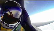 U-2 Spy Plane At Extreme Altitude - Cockpit View At 70,000 Feet