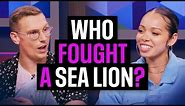 Who Got High and Fought a Sea Lion with a Pool Noodle? (Dirty Laundry Clip)