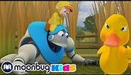 ARPO the Robot - Fist Full Of Ducklings | Moonbug Kids TV Shows - Full Episodes | Cartoons For Kids