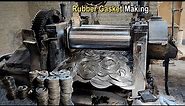 Rubber Gasket Manufacturing Process || How to make Gasket || Rubber Sheet Making