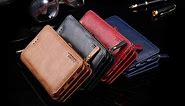 Business Leather Wallet Case Mobile Cover For iPhone | Cupid Box