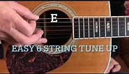 Bitesize quick tune up session for 6 string guitars
