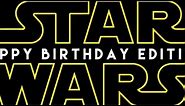 Star Wars Happy Birthday Edition