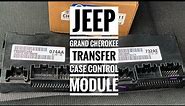 Jeep Grand Cherokee WK2 Transfer Case Control Module - how to replace and fix noise during start up