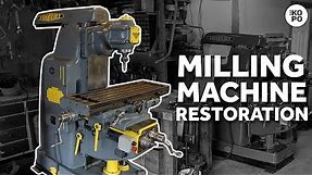 Old Milling Machine Restoration | 1942 VICTORIA