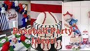 Baseball Birthday Party Ideas!!! DIY Decor, Treats, and Much More!! How To/DIY