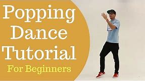 Popping Dance Tutorial For Beginners - Pop And Lock Basics