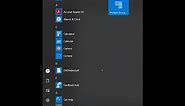 How to pin printers and scanners icon to start menu on Windows 10