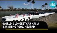 'The American Dream' super limo restored; Mini-golf course, Jacuzzi, waterbed and much more inside
