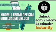 How To Unlock Xiaomi Bootloader | Mi Unlock Tool Official Phone Unlock