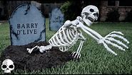 Graveyard Skeleton 💀 DIY Halloween Props