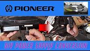 DIY Turntable Power Supply Conversion (Pioneer PL-X55Z)