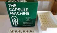 The Capsule Machine, How to fill 00 capsules a fast and easy way