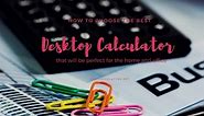 TOP 5 Best Desktop Calculators (May 2024) | BestCalculators.net