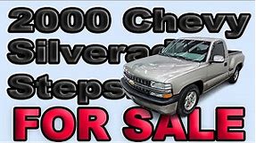 2000 Chevy Silverado 1500 Stepside FOR SALE