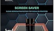 Mach5ive Screen Saver- Clear Screen Protector for Resin 3D Printers (Mars 3 & Mars 3 Pro Ultra 4K - 3 Pack, Clear)