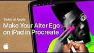 How to Make Your Alter Ego on iPad in Procreate with Temi Coker | Apple