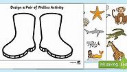 Design a Pair of Wellies Activity
