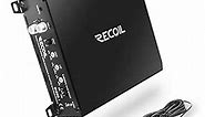 Recoil DI600.1 Class-D Car Audio Mono-Block Subwoofer Amplifier, 1200 Watts Max Power, 2/4 Ohm Stable, Mosfet Power Supply, Remote Bass Knob Included