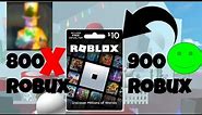 HOW TO GET EXTRA ROBUX FROM GIFT CARD!! ROBLOX