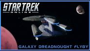 Galaxy Dreadnaught Flyby - Star Trek Online