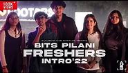 Freshers' Introduction 2022 | BITS Pilani