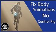 How to Fix and Clean Animations Without Control Rig UE 5.1