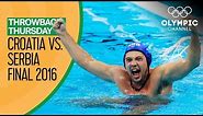 Croatia vs. Serbia - Full Men's Water Polo Final - Rio 2016 | Throwback Thursday