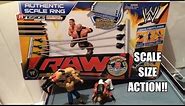 WWE ACTION INSIDER: Authentic Scale Ring for Mattel Wrestling Figures by Wicked Cool Toys Review!
