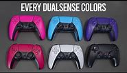 PS5 DualSense: All Colors Comparison - Purple, Blue & Pink