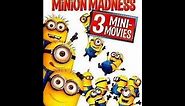 Opening To Despicable Me:Minion Madness 2011 DVD