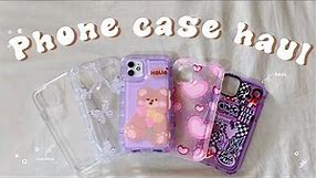 IPhone 11 phone case unboxing + haul ♥︎₊˚ | koosimeh♥︎