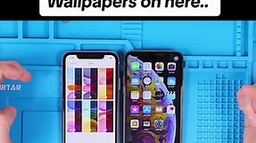 Testing out The Fake iPhone 11 Pro Max... Weird Wallpapers on here.. #phonerepairguru #iphone #apple #iphone11 #repairiphone #foryou