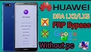 Huawei Y5 Prime 2018 FRP Bypass||DRA-LX1/DRA_LX2/DRA_L21 Google Account Remove Without PC 2021