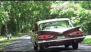 1959 Chevrolet Biscayne classic car retro test drive with Samspace81