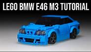 LEGO BMW e46 M3 Speed Champions Moc Tutorial