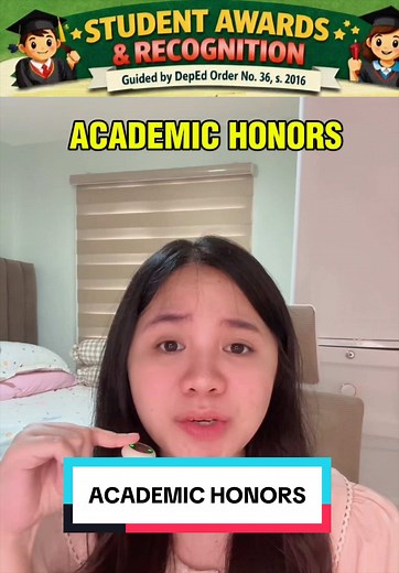 Students Award & Recognition: Academic Honors for High Schoolers
